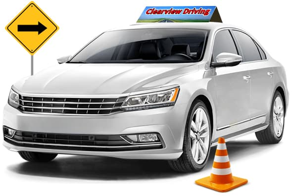 Driving lesson in West London