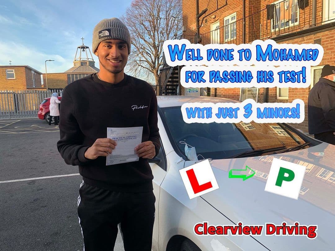 Learning to drive in West London